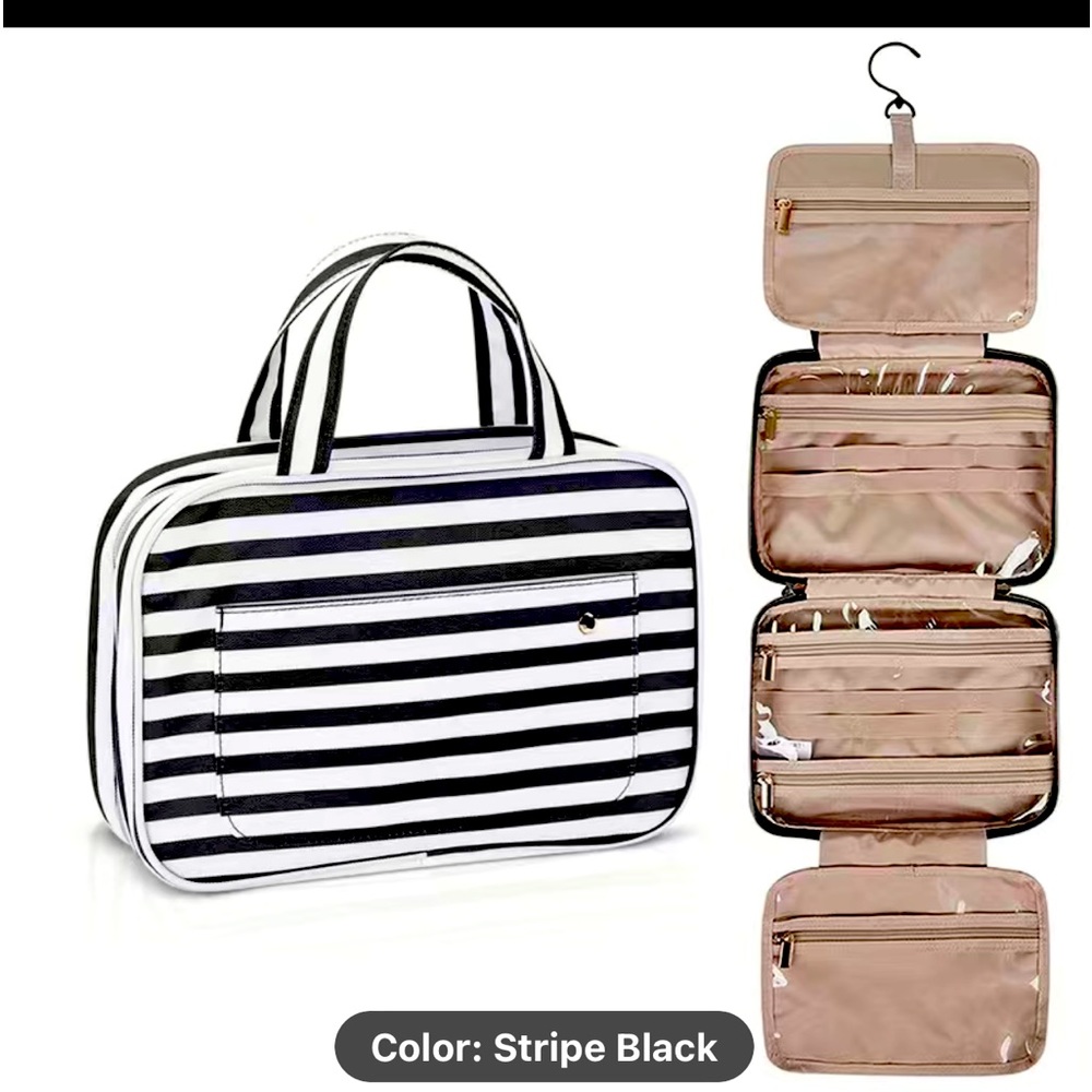 Travel Toiletry Bag, Lightweight Hanging Organizer, Versatile Makeup Bag